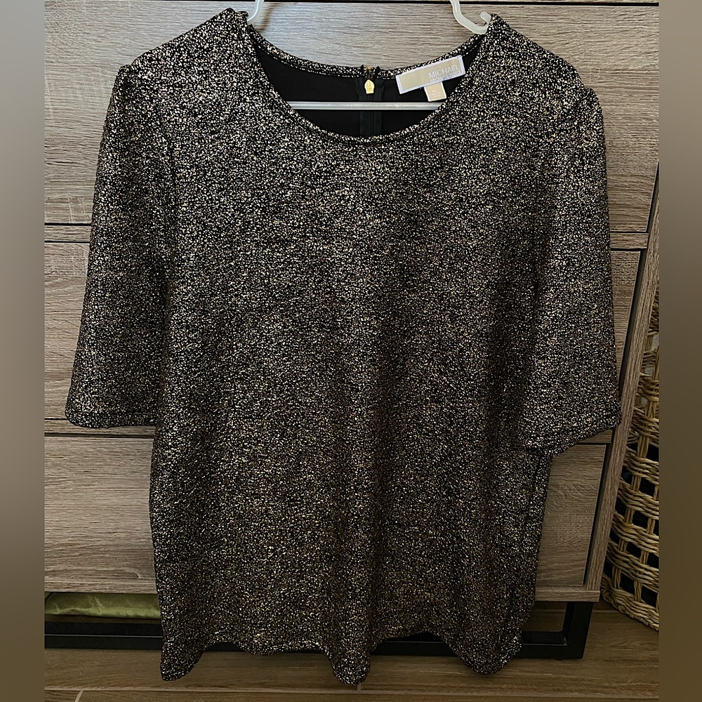 Michael Kors | Gold sparkly top | XL